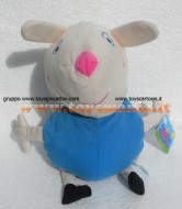 PELUCHE PEPPA PIG !! PUPAZZO RICHARD CONIGLIO ( MIS 5 )  CM 40 CIRCA !! FINE SERIE !!