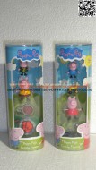 !!! NOVITA' !!! PEPPAPIG , PEPPA PIG ,  FIGURES , OFFERTA DUE SET CON PEPPA PIG CON LA BICICLETTA , GEORGE CON IL TRICICLO , PEPPA PIG E GEORGE PIG IN CAMPEGGIO COD 22310,