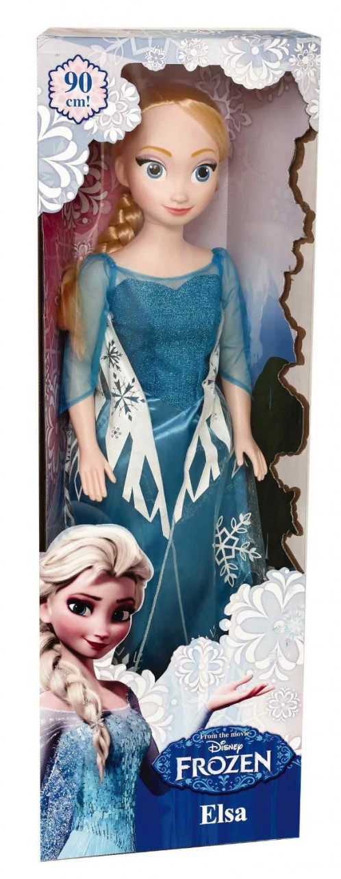 Bambola Frozen Elsa gigante 90 cm di Giocheria HDG70200 - Toys Giocattoli  s.r.l.s