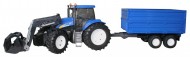 Novita' Bruder Limited Edition ,Serie Limitata solo da Bruderpoint New Holland T 8040 03020 con carro NWH blue 02010  1993