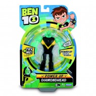 Ben 10 - Figura Deluxe con luci e suoni, Diamante (Giochi Preziosi BEN01000)