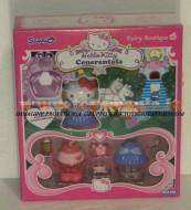 !!!! HELLO KITTY !!! FAIRY BOUTIQUE ,PERSONAGGI CON VESTITI E ACCESSORI MODELLO HELLO KITTY CENERENTOLA COD 86213