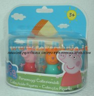 PEPPA PIG BLISTER 2 PERSONAGGI FORMATO DA PEPPA PIG E CANDY CAT , CANDY GATTO COD 04430