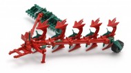 Britains 43049 aratro Kverneland Plough & Kverneland Packmat scala 1/32 in metallo e plastica