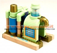 Chuggington: MODELLO AMBIENTAZIONE WOOD CHUG WASH  GIOCHI , toys , BRINQUEDOS ,JUGUETES , JOUETS COD LC 56802