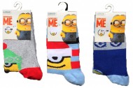 CALZE MINIONS ORIGINALI CORTE OFFERTA 3 PEZZI