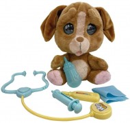 Emotion Pets Cry Pets Veterinario Set Deluxe Peluche Interattivo, 22 cm, Giochi Preziosi  MTC01000 