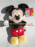  PUPAZZO PELUCHE TOPOLINO  DISNEY  DI CIRCA 23 CM !