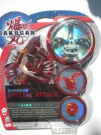 Nuovi modelli Bakugan Special Attack personaggio Turbine Elios grigio ccp11915