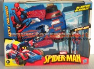 !!! HASBRO !!!! SPIDER MAN MACCHINA SPARA MISSILI E PERSONAGGIO DA 10 CM COMPRESO  HDG 93637