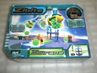 !!!!! ZIBITZ !!!!! , ZIBITS , PISTA PLAY SET ESTENDIBILE CON 1 ZIBITZ ESCLUSIVO  ZCRANE CON PERSONAGGIO PSYKULL COD 30621 