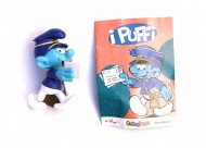 I PUFFI MESTIERI ASSORTIMENTO FORMATO DA 14 MODELLI - MODELLO PUFFO POSTINO - PORTALETTERE ALTEZZA CIRCA 8-9 CM 