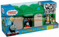 Mattel X0629 - Trenino Thomas Fisher Price La Stazione delle Chiavi di Knapford 