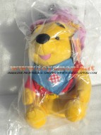 PELUCHE ,DISNEY WINNIE POOH ,personaggio vestito da cauboi,Winnie the Pooh TG 3 ALTEZZA CM 30