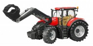 Trattore Case IH Optum 300 CVX con benna Bruder 03191