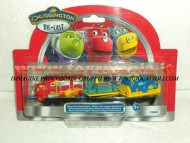 !!!!!CHUGGINGTON !!!! BLISTER TRIPLO WILSON E I SUOI DUE VAGONI SPORCHI DI PITTURA COD 470606 