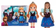 FROZEN BAMBOLA ANNA  + VESTITO DA INDOSSARE (  TAGLIA 3-4 ANNI )DI GIOCHI PREZIOSI COD. 18530