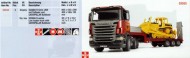 Bruder Scania con rimorchio 03555