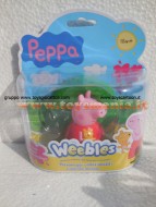 Peppa Pig Weebles - Peppa PIG sempre in piedi Con Wobble Base COD 05110