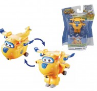 Giochi Preziosi - SUPER WINGS  Donnie, Aereo Robot Personaggio Trasformabile Articolato, Alto 5 Cm