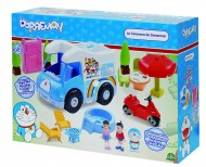 Giochi Preziosi 80503  - Il Camper di Doraemon Veicolo con Ruote Libere confezione gigante  50x37 cm