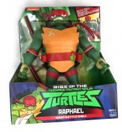 Turtles Giant Battle Shell Raphael - Tartaruga Ninja Raffaello Gigante 30 cm con guscio segreto