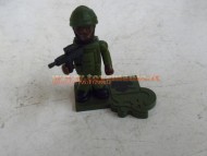   !!!! GIOCATTOLI  MINIOMINI !!!! PERSONAGGIO OMINI O-MINI PERSONAGGIO  RIFLE ,GIOCATTOLO COMPATIBILE CON LEGO COD 404010