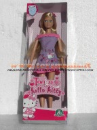 NOVITA' GIOCHI PREZIOSI ! MIA TANYA HELLO KITTY BONJOUR : 2 MODELLI ASSORTITI ! TANYA CON IL VESTITO COLORE VIOLA COD.18387