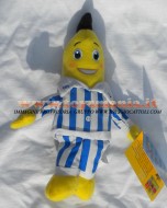 PELUCHE CARTONE ANIMATO BANANA IN PIGIAMA PERSONAGGIO B2 BABANAS IN PYJAMAS PERSONAGGIO B2 CM CIRCA 18 