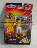 POWER RANGER MEGAFORCE PERSONAGGI 10 CM , YELLOW RANGER, GIALLO  NCR 35100