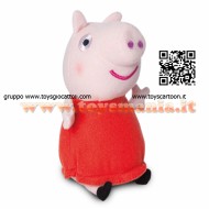 !!!! PEPPA PIG !!! PELUCHE DA 15 CM CON SUONI  CON FUNZIONAMENTO A PILAMODELLO PEPPA PIG COD CCP 04431