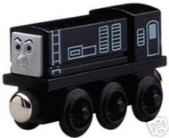 !!!! NOVITA' TRENINO THOMAS !!!! trenino Thomas and Friends personaggio  DEVIOUS DIESEL in legno cod LC 99013