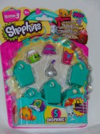 shopkins 5 pz nel blister nuova serie 2015-16  vari modelli nel nostro negozio