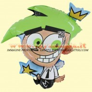 GRABO !!!NUOVISSIMI PALLONI GONFIABILIPERSONAGGI THE FAIRLY ODDPATERS PERSONAGGIO COSMO DA GONFIARE A ELIO O ARIA 