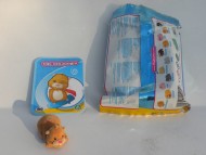 ZHU ZHU PETS PERSONAGGIO GIOCATTOLI DELLA GIG  MR.SQUIGGLES  NUOVO ZHU ZHU PETS MINI PERSONAGGIO CON PISTA DA MONTARE  COD 1900