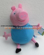 PELUCHE PEPPA PIG !! PUPAZZO GEORGE ( MIS 5 ) CM 40 CIRCA !!