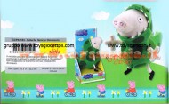 PELUCHE GEORGE DINOSAURO GIOCHI PREZIOSI !PUPAZZO PEPPA PIG GEORGE FUNZIONANTE A PILA 16 CM CIRCA DAI 18 + MESI  COD. 04183