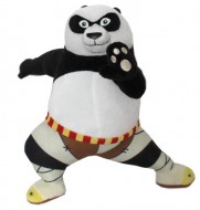 KUNG FU PANDA 3, PO GUERRIERO Peluche 28cm DreamWorks di Famosa 760014220