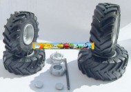 GOMME SET COMPLETO RUOTE TRELLEBORG TM900