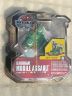 !!!!! NOVITA'  !!!!!BAKUGAN MACCHINE DA  ASSALTO MOBILE ASSAULT BAKUGAN DELUXE BATTLE GEAR MODELLO  KOPTORIX VERDE  COD 12518