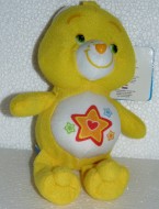 Superstar Orsa 20cm Soffice Peluche Gli orsetti del cuore Care Bears Giallo stella Rosso Orso 