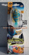 ROBO FISH TROPICAL , ROBOFISH TROPICAL CON COLORI TROPICALI SIMULA IL MOVIMENTO DI UN PESCE VERO MODELLO GIALLO E BLU COD NCR 02239 	