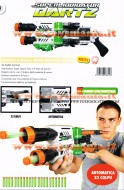 !!!! DARTZ DELUXE !!! Superliquidator Dartz SLDartz Moto Twin-Fire Deluxe FUCILE SPARA TIPO NERF GIG08614