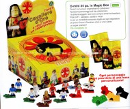 !!!!! NUOVISSINI O-MINI OMINI  !!!!!! COMPATIBILI CON LEGO, OFFERTA SERIE COMPLETA FORMATA DA 24 PEZZI DIVERSI E COMPRESO DI UN PREMIO COD 404010