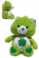 Fortunorso 24/30cm Orso Soffice Peluche Verde Quadrifoglio Gli orsetti del cuore Care Bears