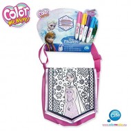 Color Me Mine Borsa Frozen disney colorabile come piace a te completa di colori