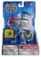 NUOVO DIGIMON GREYMON SNODATO ORIGINALE BAN DAI 39632 