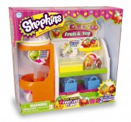 Giochi Preziosi - Set di gioco Shopkins, supermercato frutta e verdura fruttivendolo - fGPZ56006