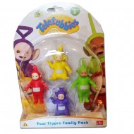 Teletubbies - Set di 4 personaggi : Tinky Winky, Dipsy, Laa Laa e Po TLB05000 di Giochi Preziosi