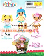 LALALOOPSY NUOVISSIMA SERIE GIOCHI PREZIOSI OFFERTA SERIE COMPLETA FORMATA DA 3 PERSONAGGI FAETHER TELL-A-TALE ,SCOOPS WAFFLE CONE, ALICE IN LALALOOPSYLAND COD 12209 12210